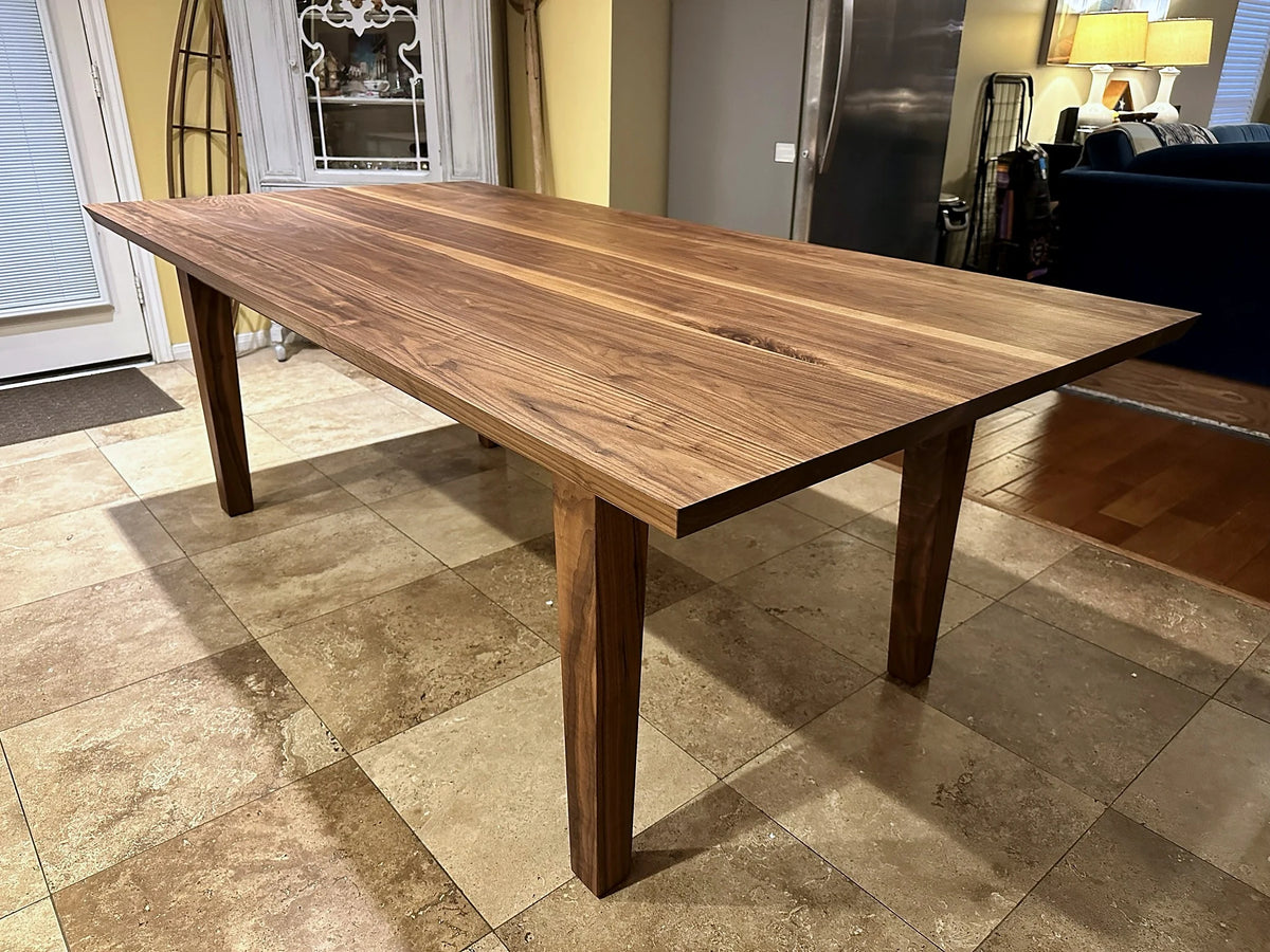 Handcrafted kitchen table