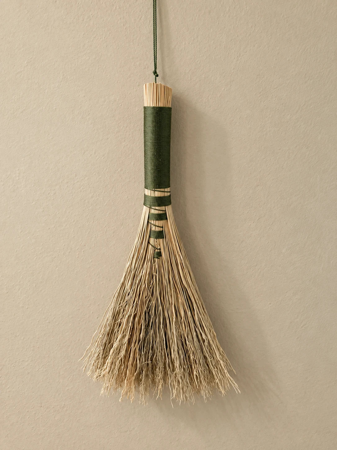 Handcrafted handled broom
