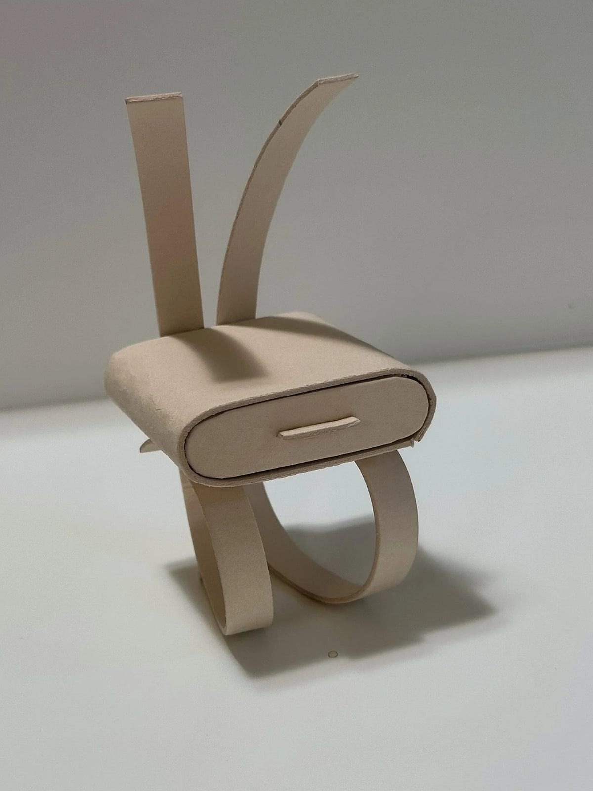 Handcrafted miniature wooden furniture