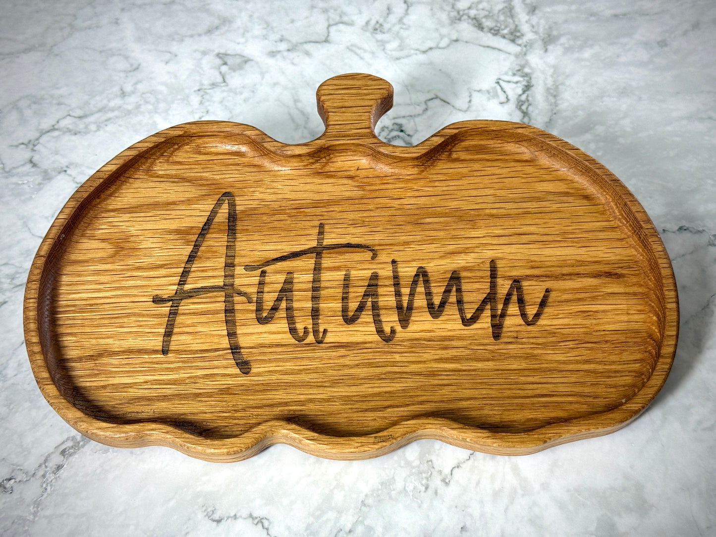 Thanksgiving Serving Dish Charcuterie | Engraved Long Squash Tray | Squash and Pumpkin Serving Platter